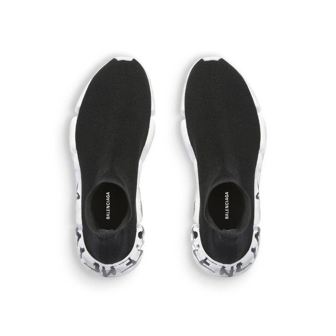 Women’s Speed 2.0 Graffiti Recycled Knit Sneaker  in Black - Image 6